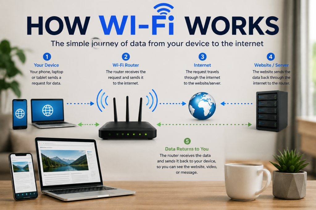 How does Wi-Fi work