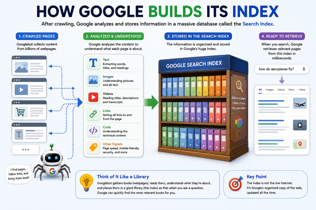 How Google builds its Search index from webpages