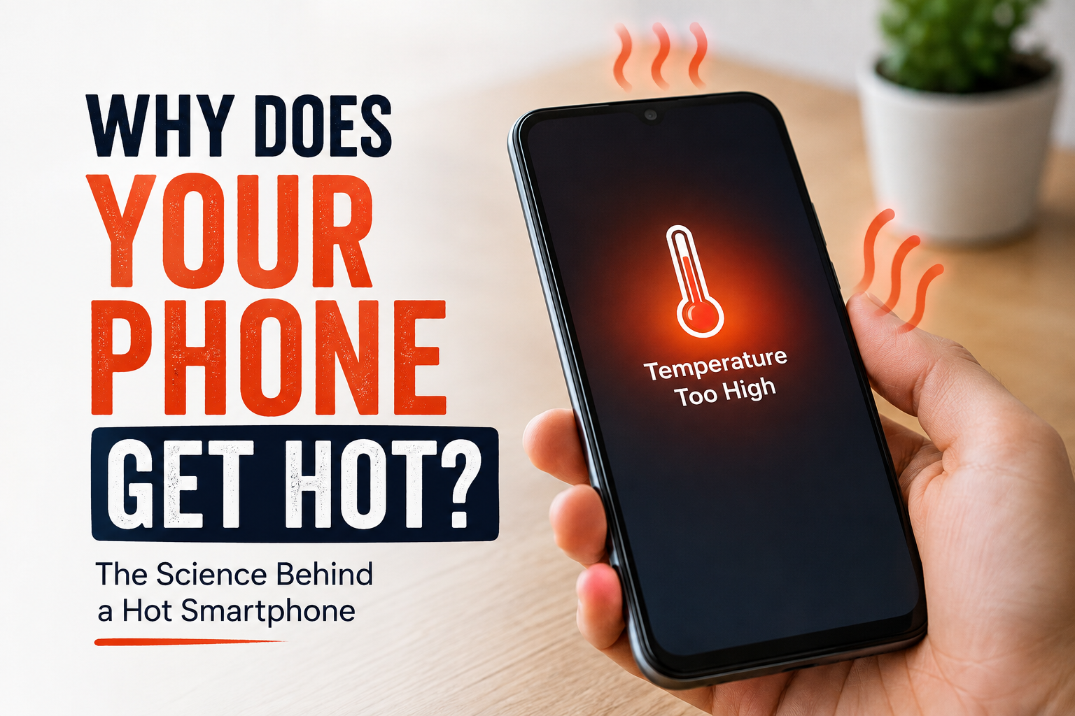 Why does your phone get hot while charging or using apps