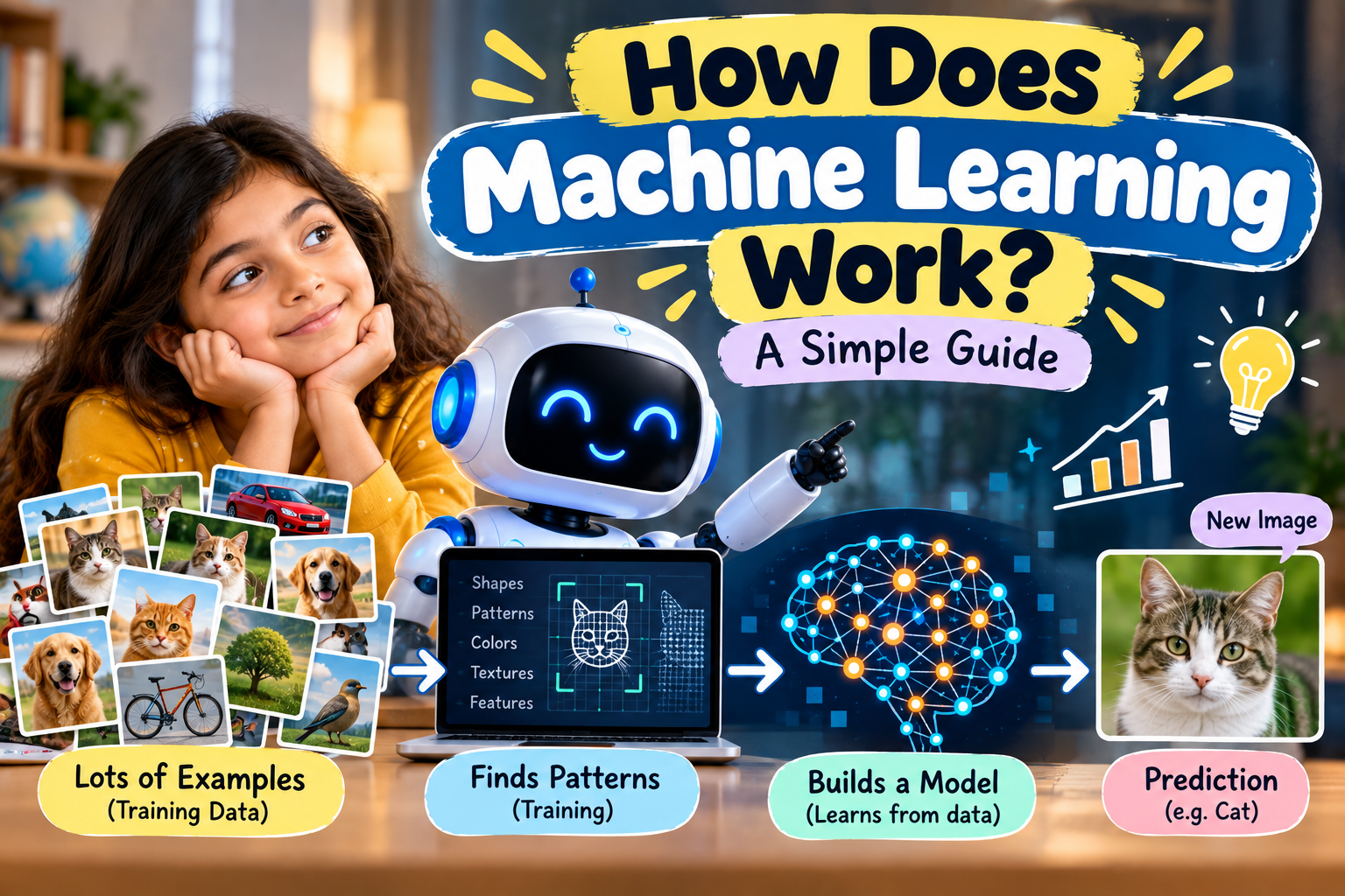 how does machine learning work
