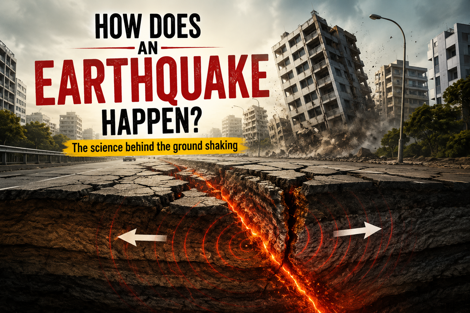 How does an earthquake happen
