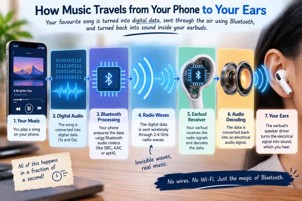 How does bluetooth work