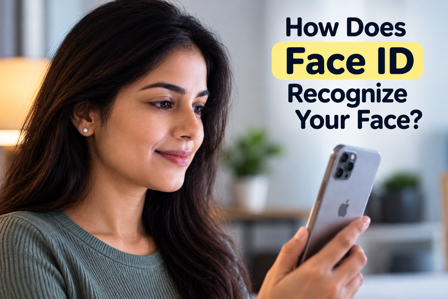 How does Face ID recognize your face?