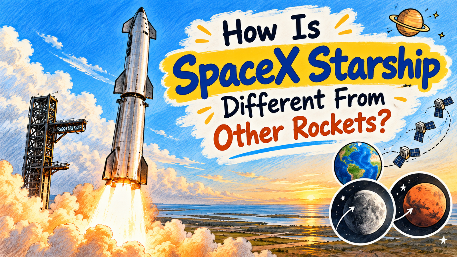 How Is SpaceX Starship Different From Other Rockets?