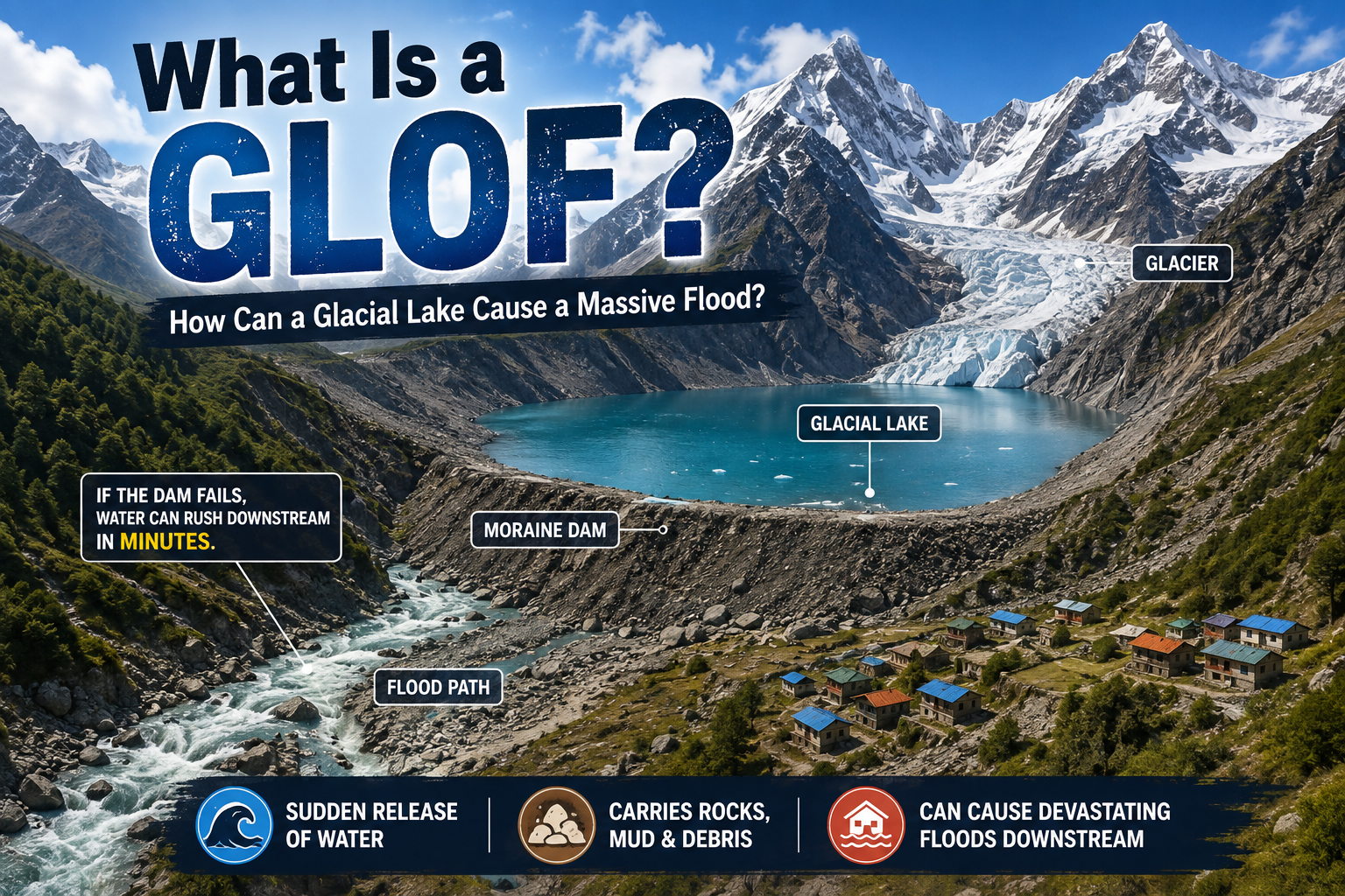 what is a GLOF
