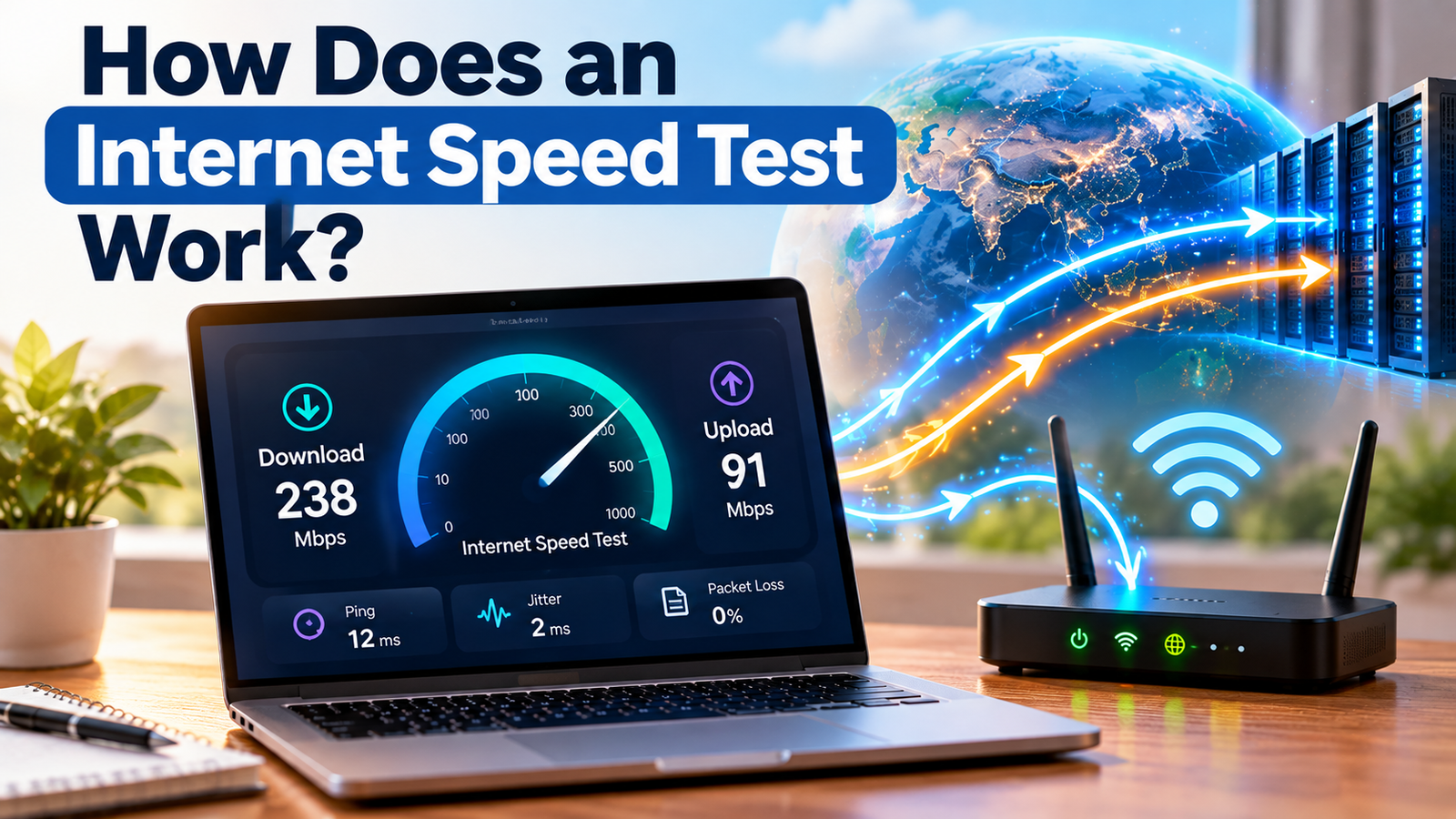 How Does an Internet Speed Test Work